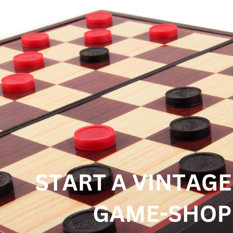 Start A Vintage Game-Shop